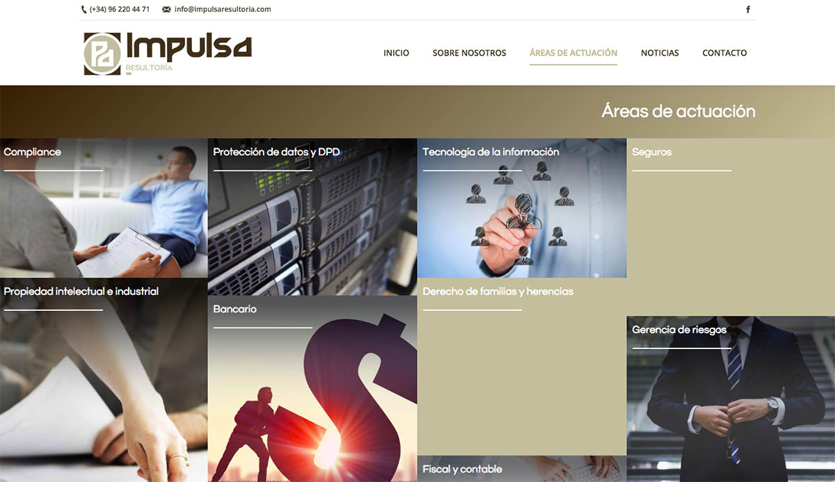 nueva pagina web impulsa resultoria